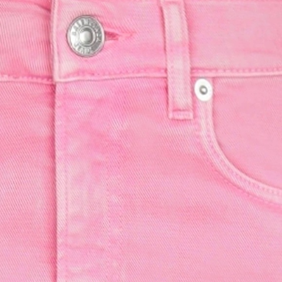 BALENCIAGA Bright Pink Barbiecore Mid Rise skinny jeans size 24 - Picture 6 of 16